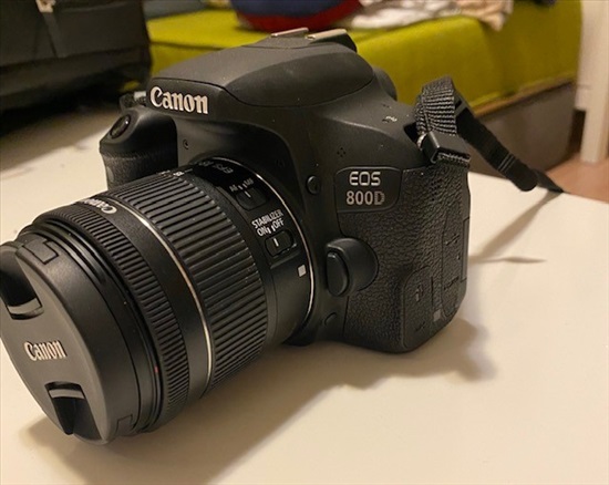 תמונה 1 ,Canon 800D למכירה בראשון לציון צילום  מצלמה רפלקס דיגיטלית