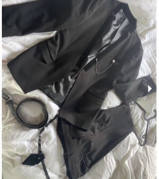 תמונה 1 ,חליפת חתן כולל חגורה ופפיון למכירה בחיפה ביגוד ואביזרים  חליפות חתן