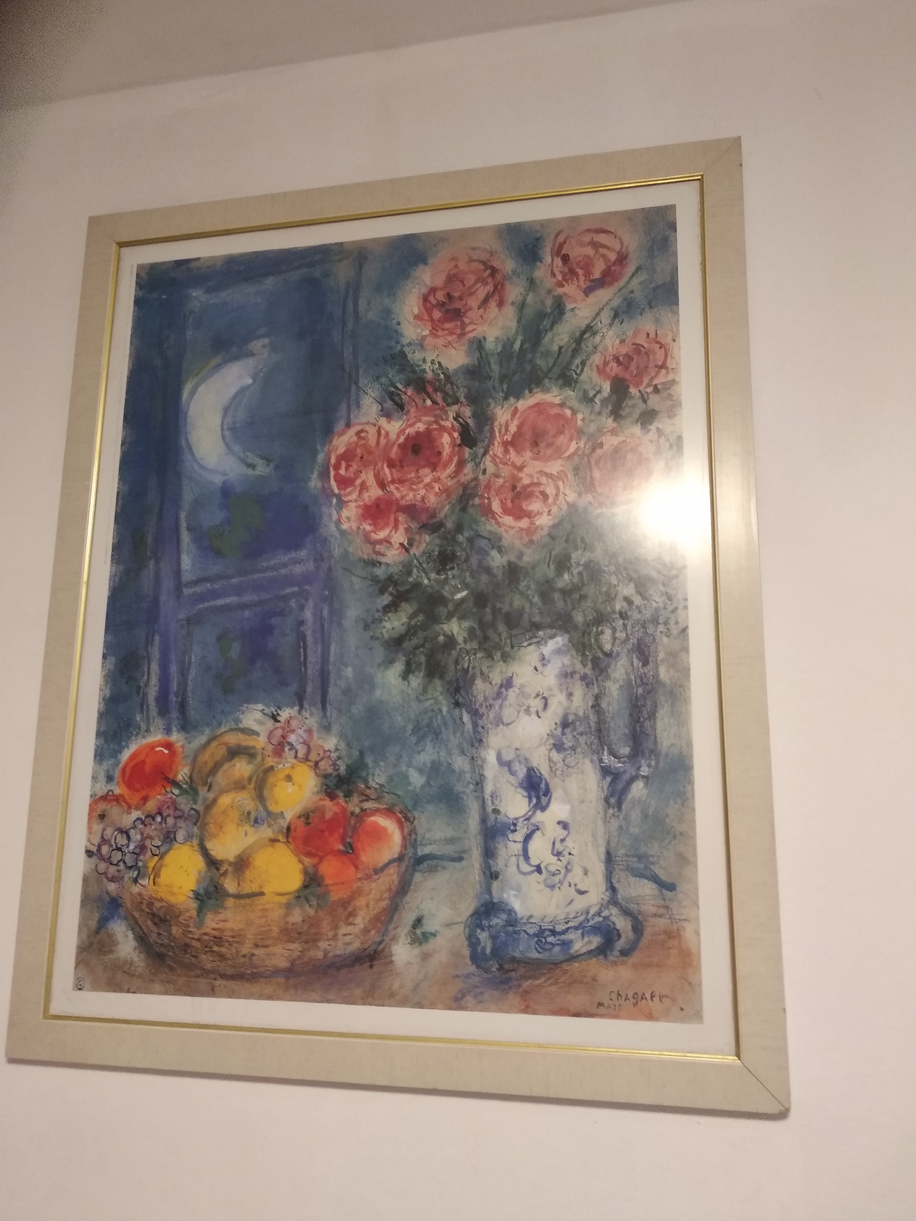 תמונה 1 ,מארק שאגאל ליטוגרפיה חתומה למכירה ביהוד מונוסון אומנות  ציורים
