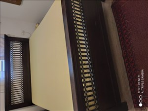 מיטה זוגית מעץ הודי 