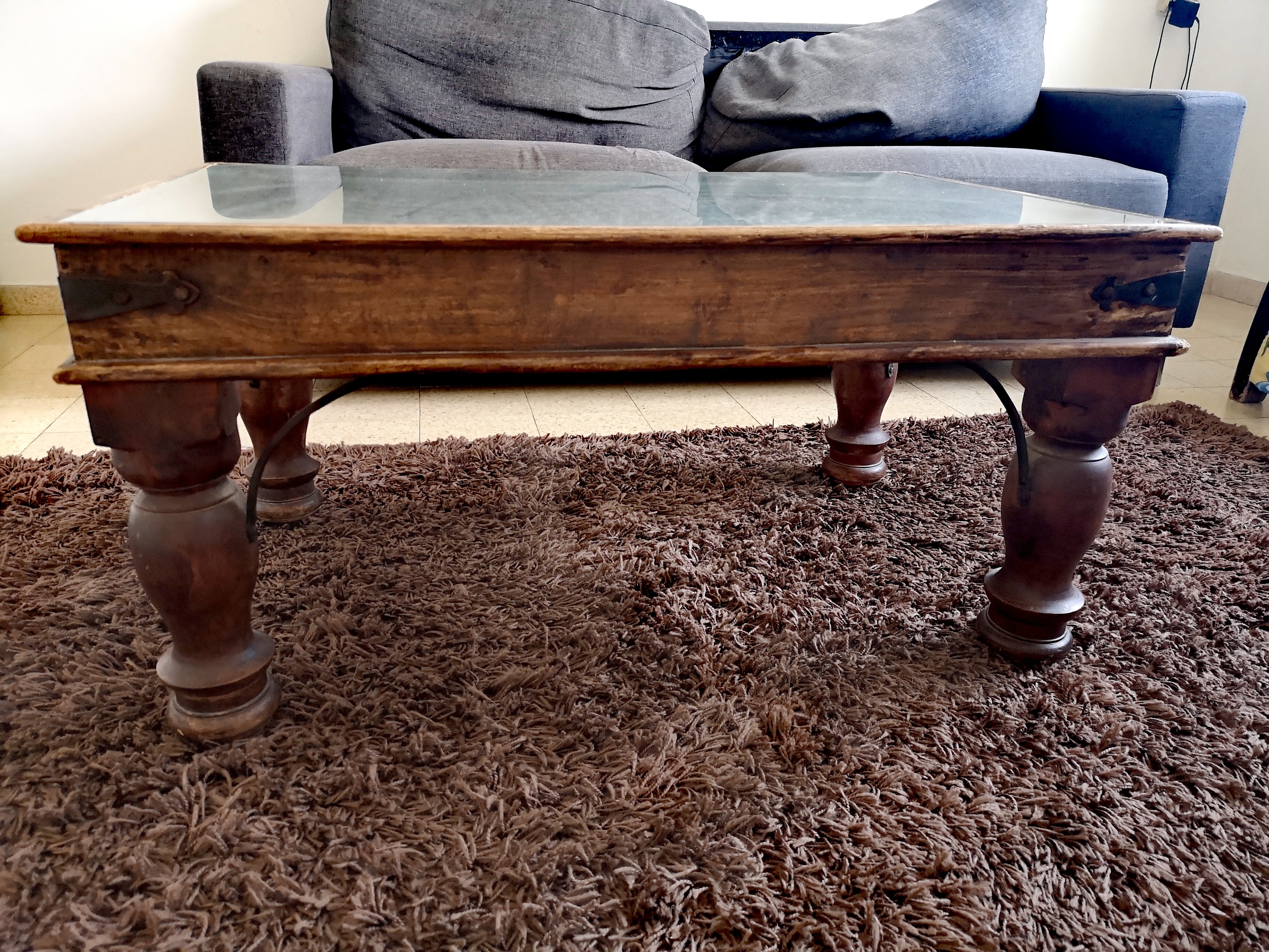 תמונה 3 ,שולחן מעץ מלא למכירה באלונים ריהוט  ענתיקות