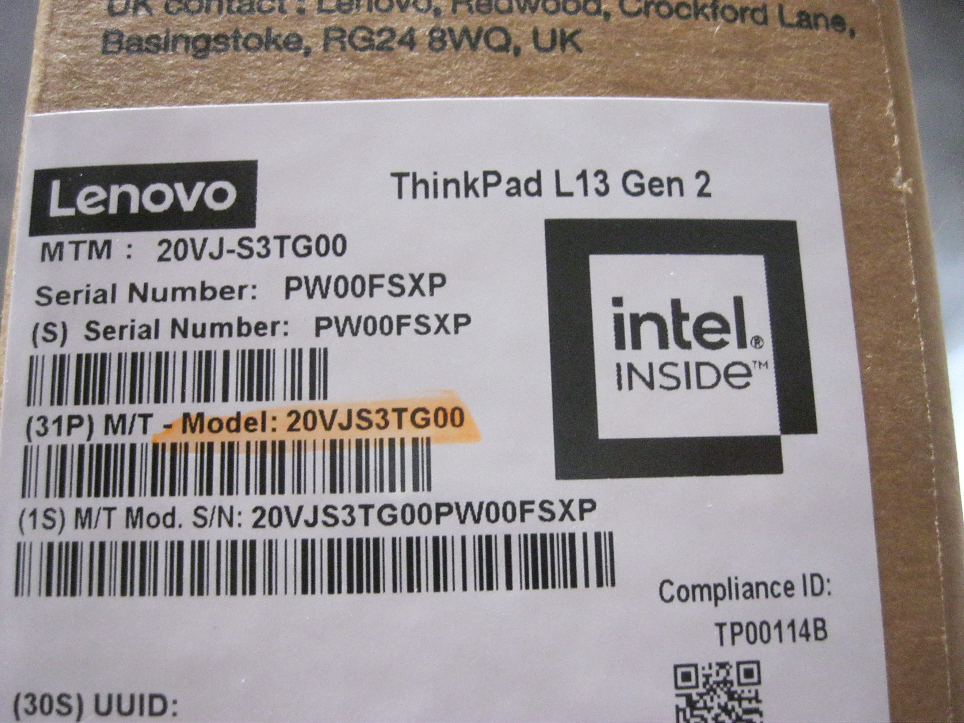 תמונה 4 ,lenovo thinkPad L13 gen 2 חדש למכירה בHolon מחשבים וציוד נלווה  מחשב נייד