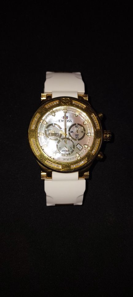 תמונה 2 ,Emboss Aqua 14K Gold - 54 Diam למכירה בבת ים תכשיטים  שעונים