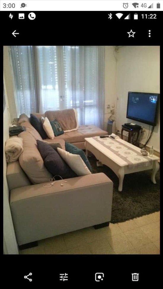 תמונה 4 ,ספה פינתית למכירה בתל אביב ריהוט  סלון
