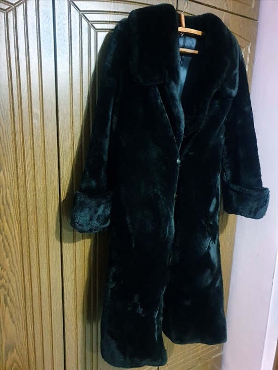 תמונה 1 ,מעיל ארוך שחור מפרווה אמיתית למכירה באשדוד ביגוד ואביזרים  מעילים וג'קטים