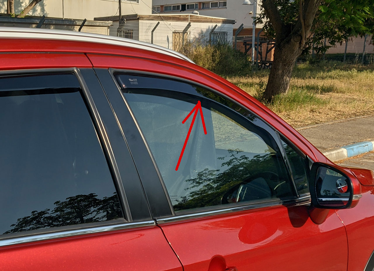 תמונה 1 ,מגן רוח לחלון רכב סוזוקי-קרוס למכירה בכפר סבא שונות  שונות