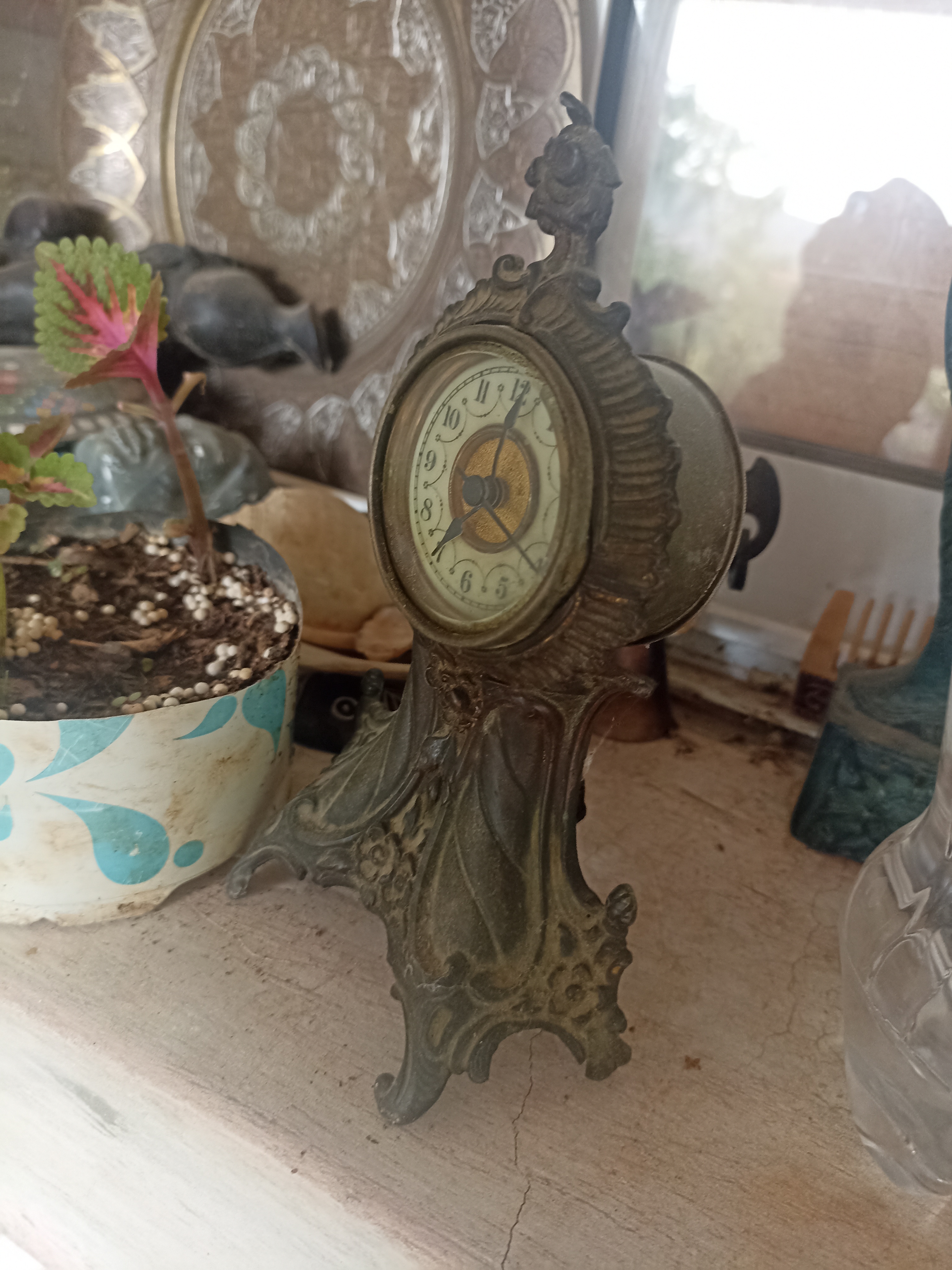 תמונה 2 ,שעון עומד עתיק vintage  למכירה בבית אריה אומנות  חפצי נוי
