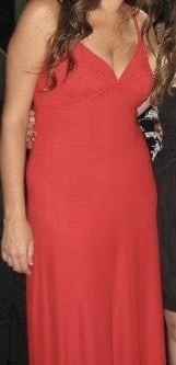 שמלת ערב אדומה 