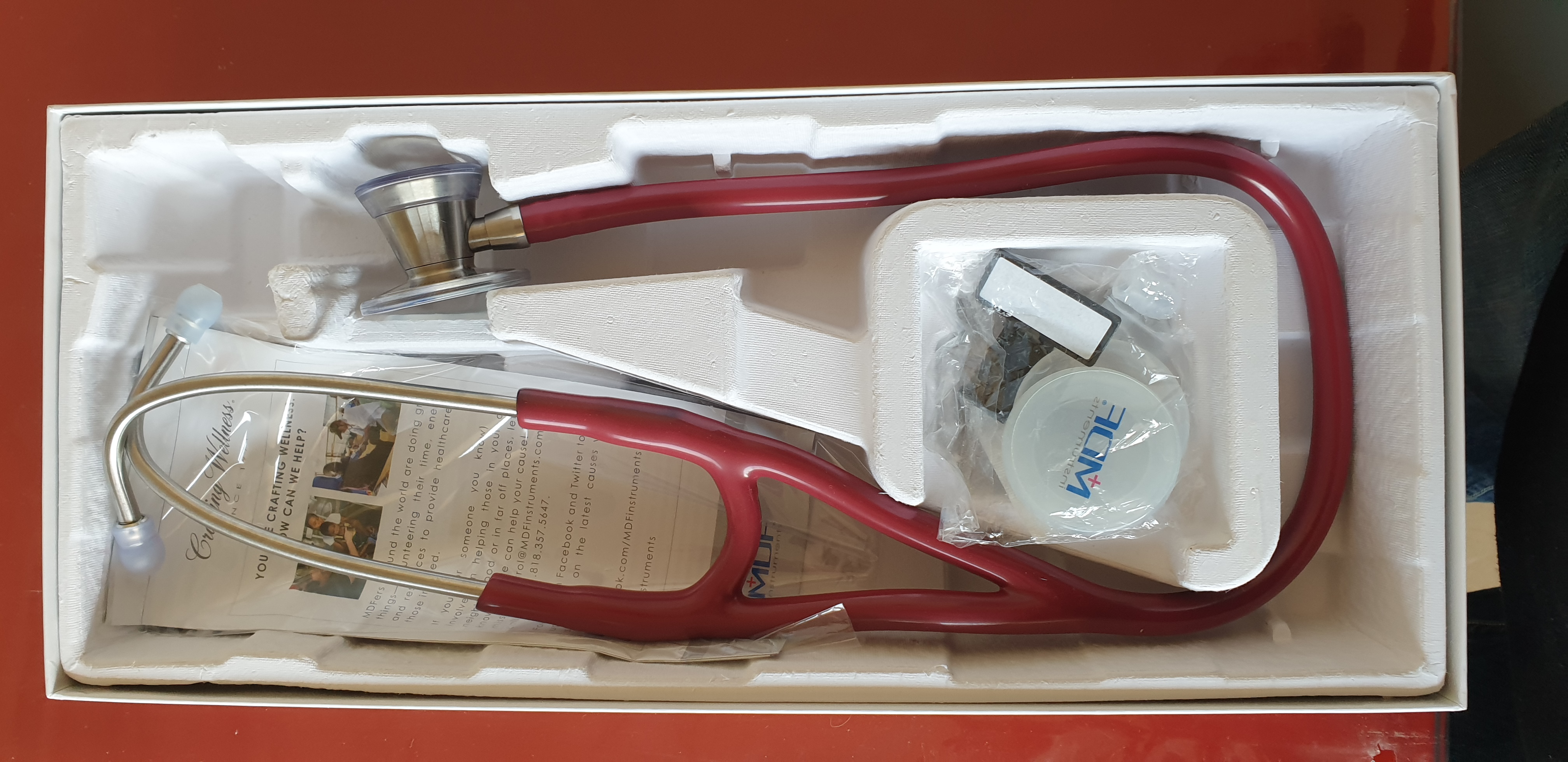 תמונה 3 ,סטטוסקופ  למכירה בהר אדר ציוד סיעודי/רפואי  מכשור רפואי