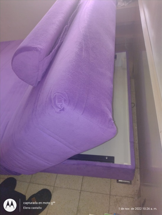 תמונה 2 ,מיטה זוגית מתכווננת עם ארגז מצ למכירה ברמלה ריהוט  מיטות