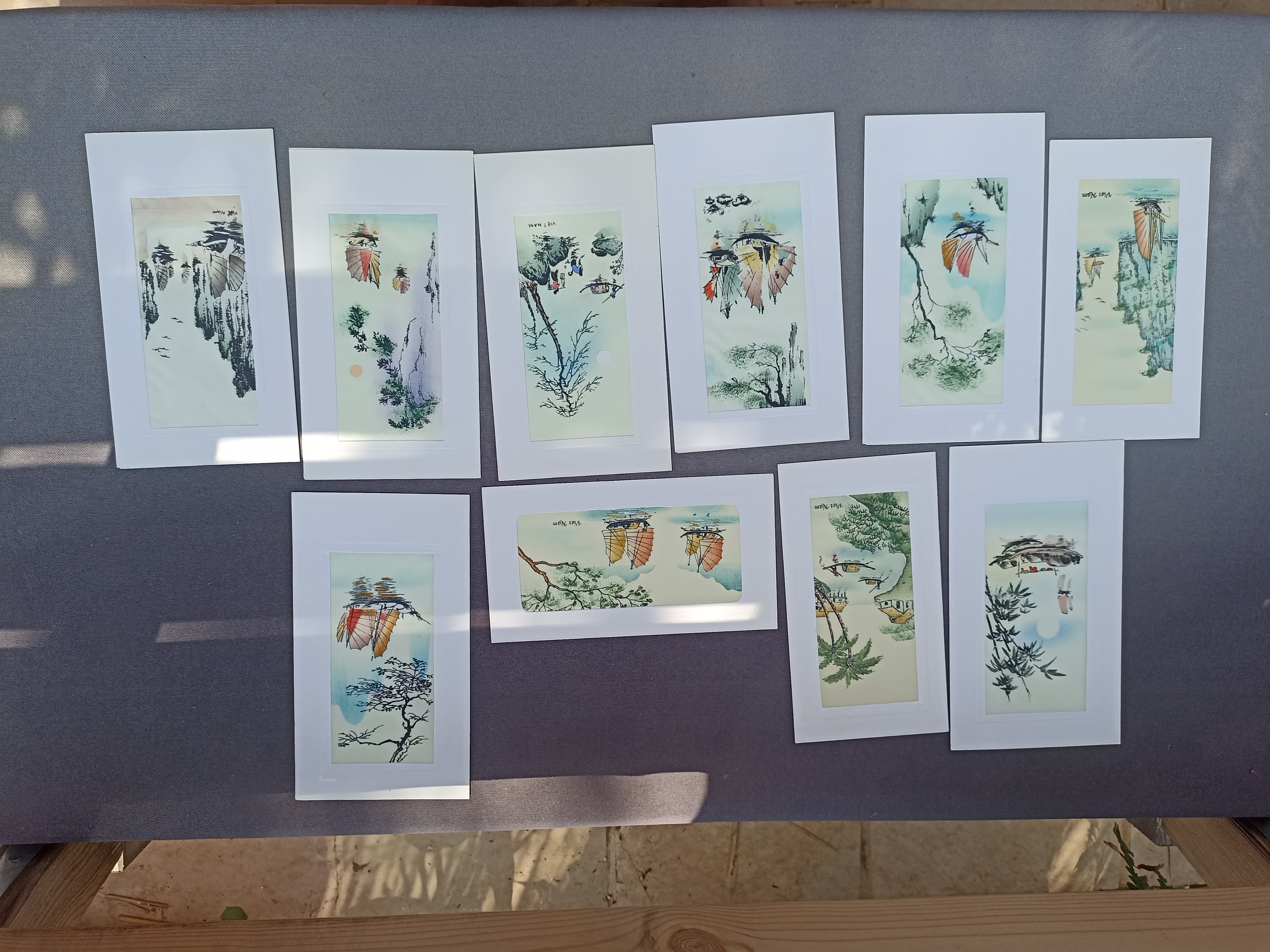 תמונה 2 ,תמונות מויטנאם מצוירות משי  למכירה בבית אריה אומנות  ציורים