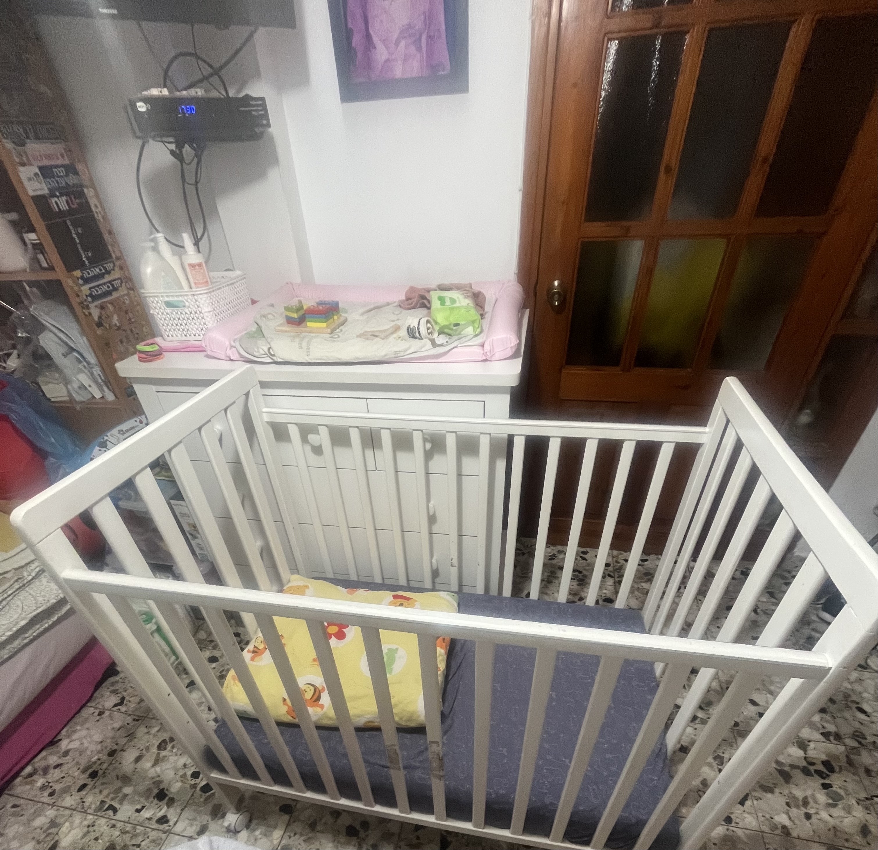 תמונה 3 ,מיטת מטר למכירה באשדוד לתינוק ולילד  מיטות ולולים