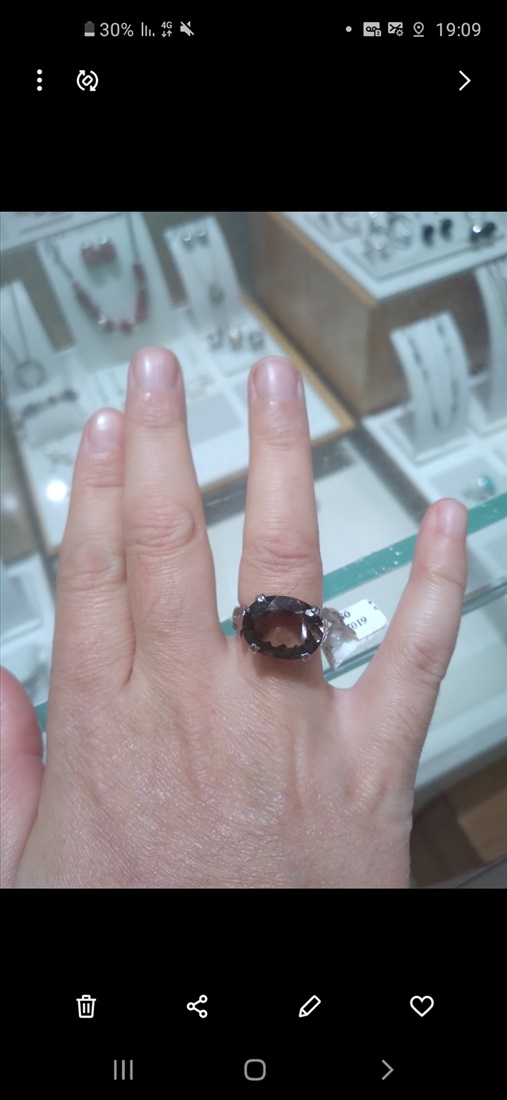 טבעת כסף נשים מרשימה