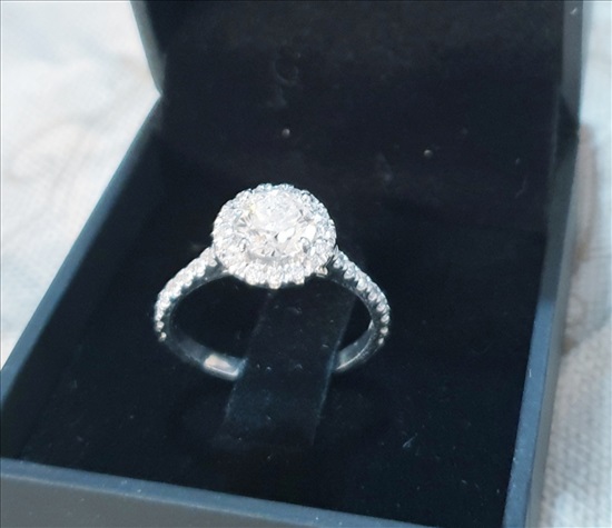 תמונה 5 ,טבעת יהלומי מעבדה (CVD)  למכירה בקריית מלאכי תכשיטים  טבעות