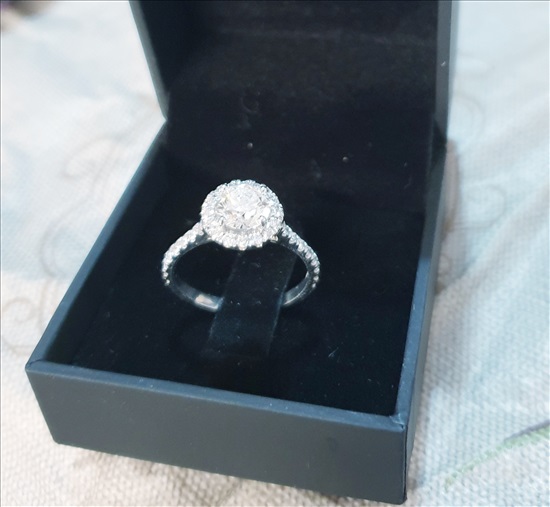 תמונה 7 ,טבעת יהלומי מעבדה (CVD)  למכירה בקריית מלאכי תכשיטים  טבעות