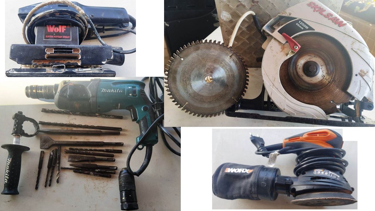 תמונה 3 ,אוסף כלי עבודה חשמליים וידניים למכירה בחיפה כלי עבודה  אחר