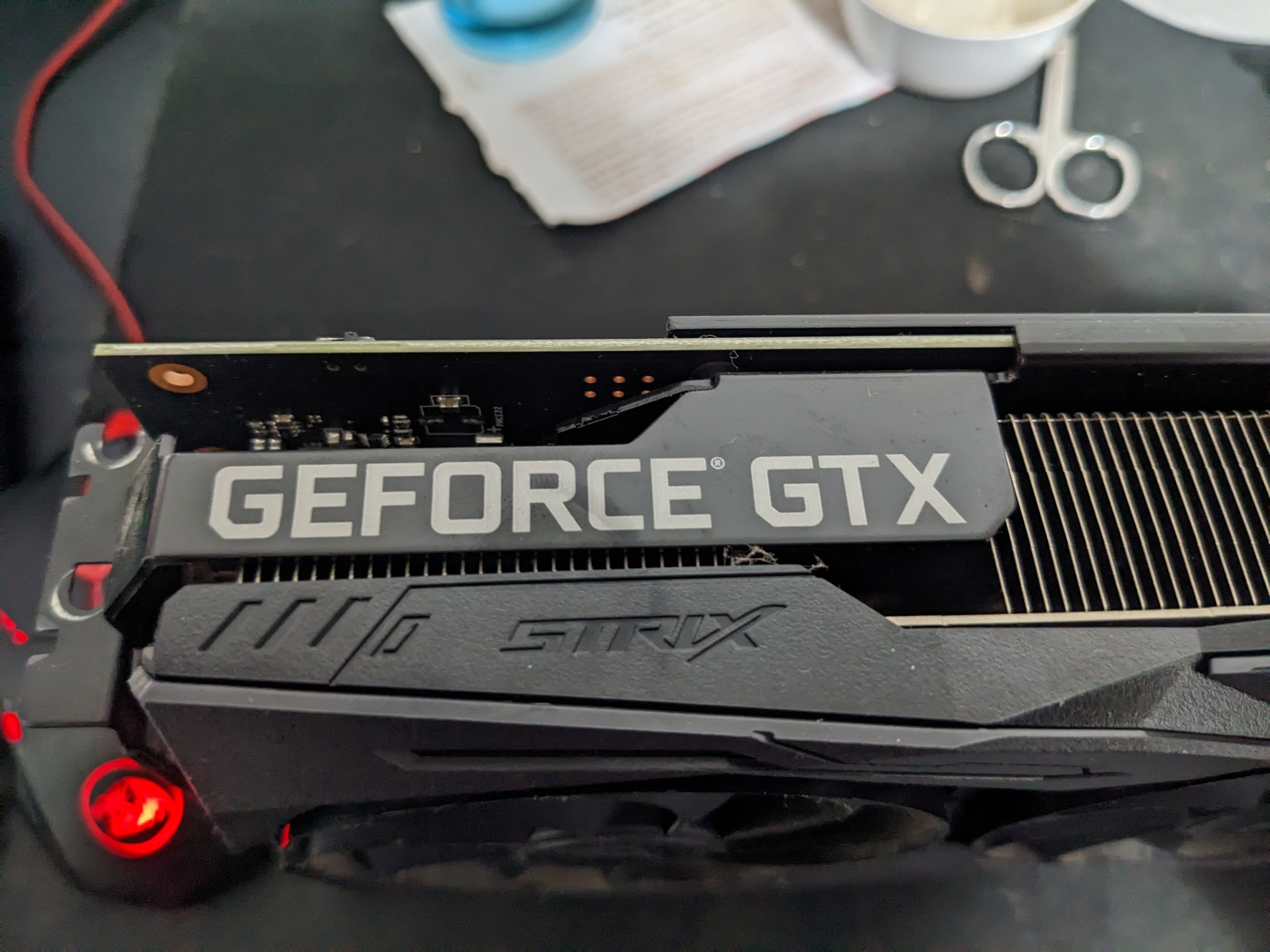תמונה 2 ,Nvidia GTX 1660ti Asus Strix למכירה בקרית שמונה מחשבים וציוד נלווה  כרטיס מסך