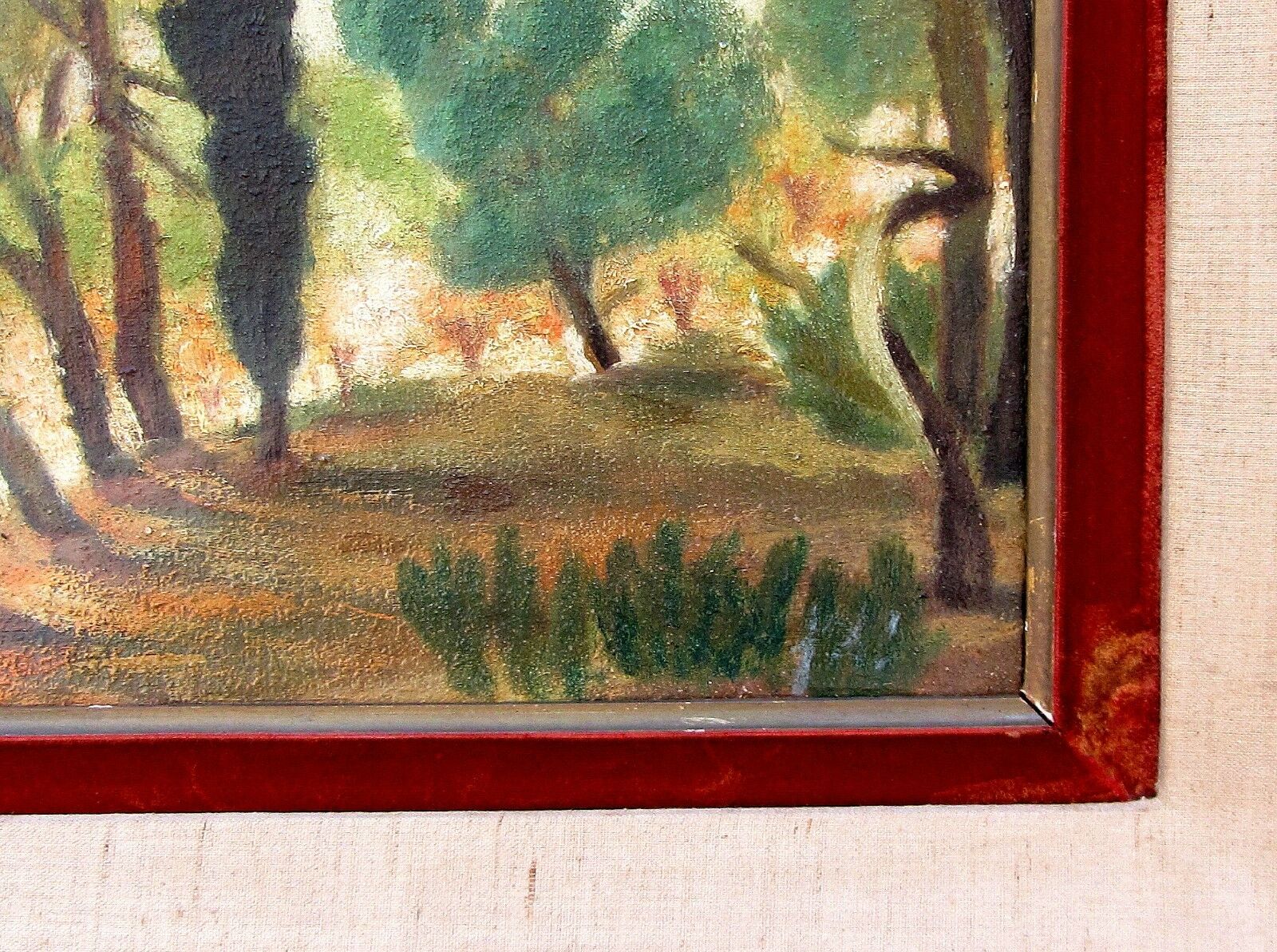 תמונה 2 ,אברהם נתון שנות ה-40 ירקון למכירה ברמת גן אומנות  ציורים