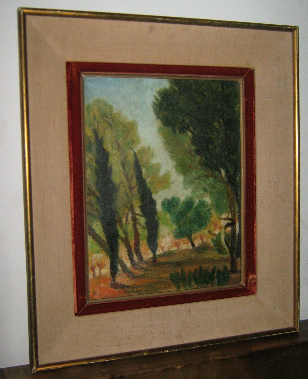 תמונה 5 ,אברהם נתון שנות ה-40 ירקון למכירה ברמת גן אומנות  ציורים
