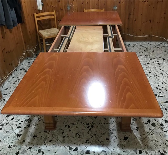 תמונה 5 ,שולחן פינת אוכל *מעץ מלא* למכירה בחדרה ריהוט  פינת אוכל