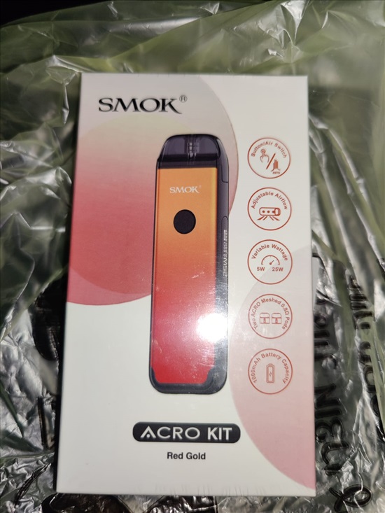 תמונה 1 ,smok acro kit  vape למכירה בירושלים מוצרי חשמל  שונות