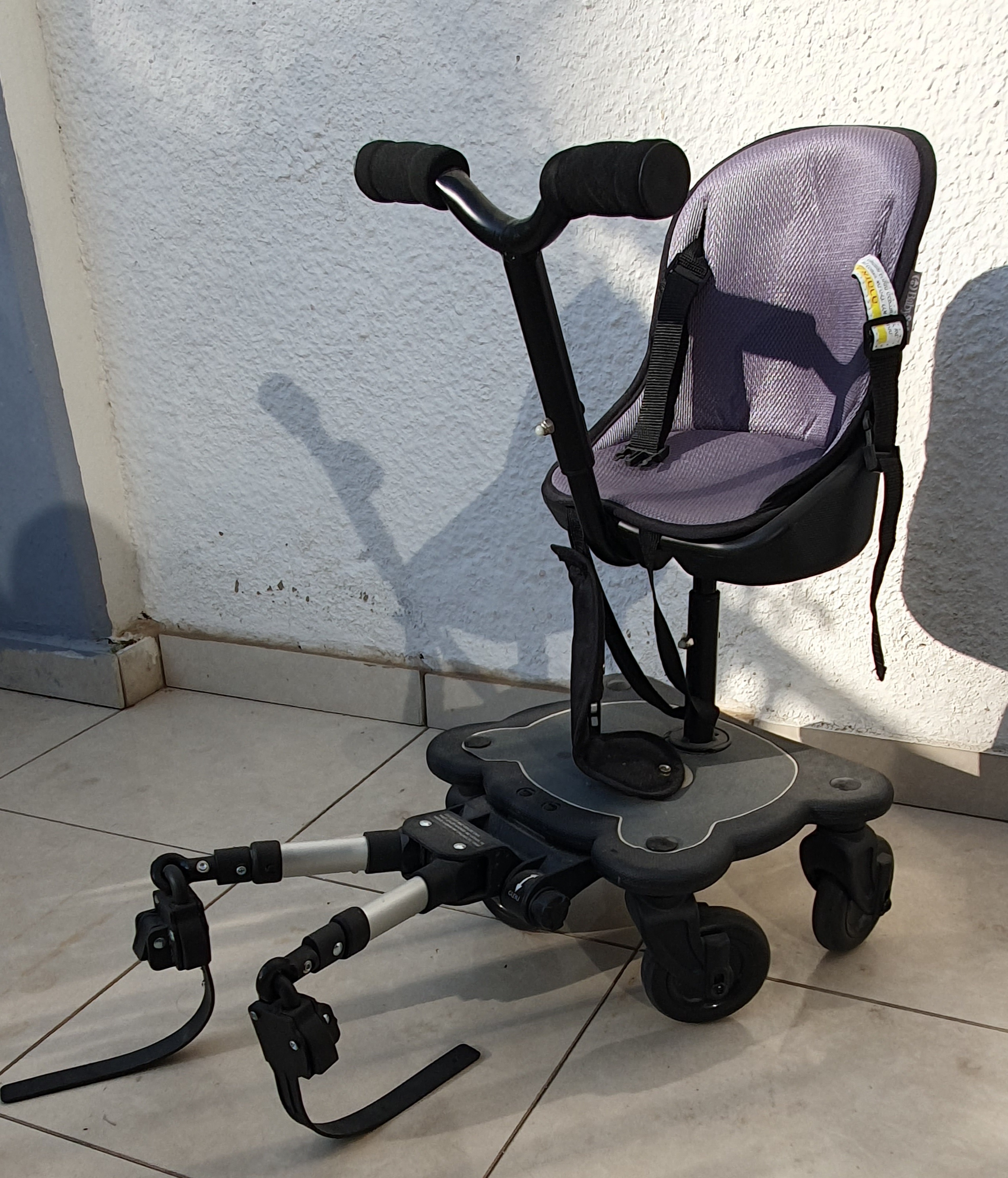 תמונה 1 ,טרמפיסט  לעגלה-כיסא מרופד 4 גל למכירה ברמת גן לתינוק ולילד  עגלות ועגלות טיול