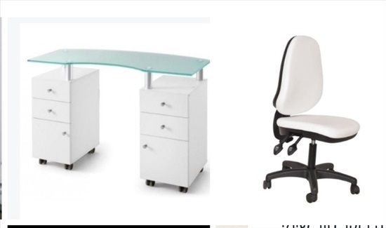 תמונה 1 ,שולחן לציפורניים ושתי כסאות  למכירה באשדוד קוסמטיקה וטיפוח  טיפוח