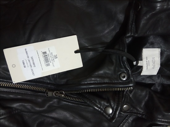 תמונה 4 ,מעיל עור  מעצביםnumph 38 למכירה בתל אביב ביגוד ואביזרים  מעילים וג'קטים