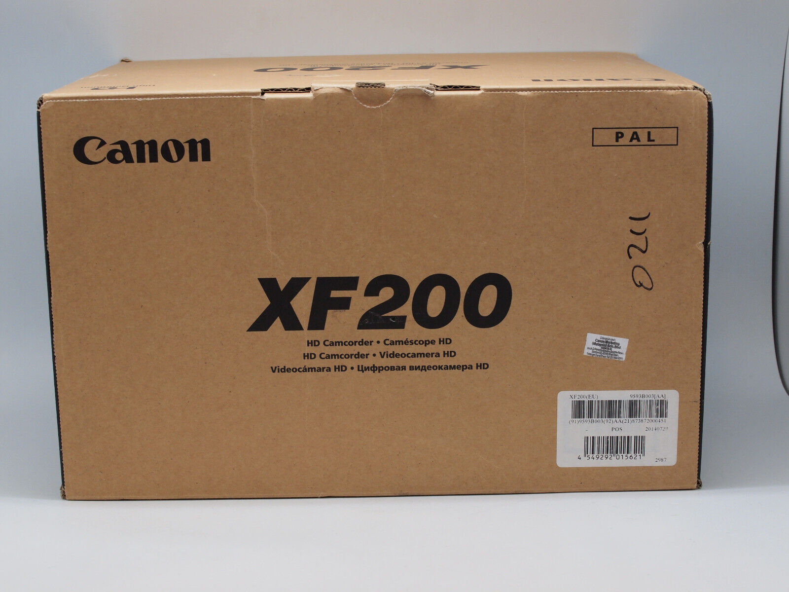 תמונה 1 ,מצלמת וידיאו canon XF200 HD למכירה בשאר ישוב צילום  מצלמה דיגיטלית
