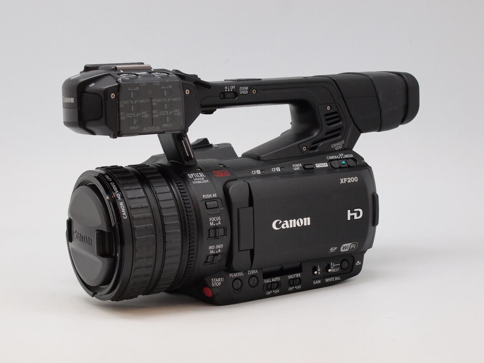 תמונה 4 ,מצלמת וידיאו canon XF200 HD למכירה בשאר ישוב צילום  מצלמה דיגיטלית