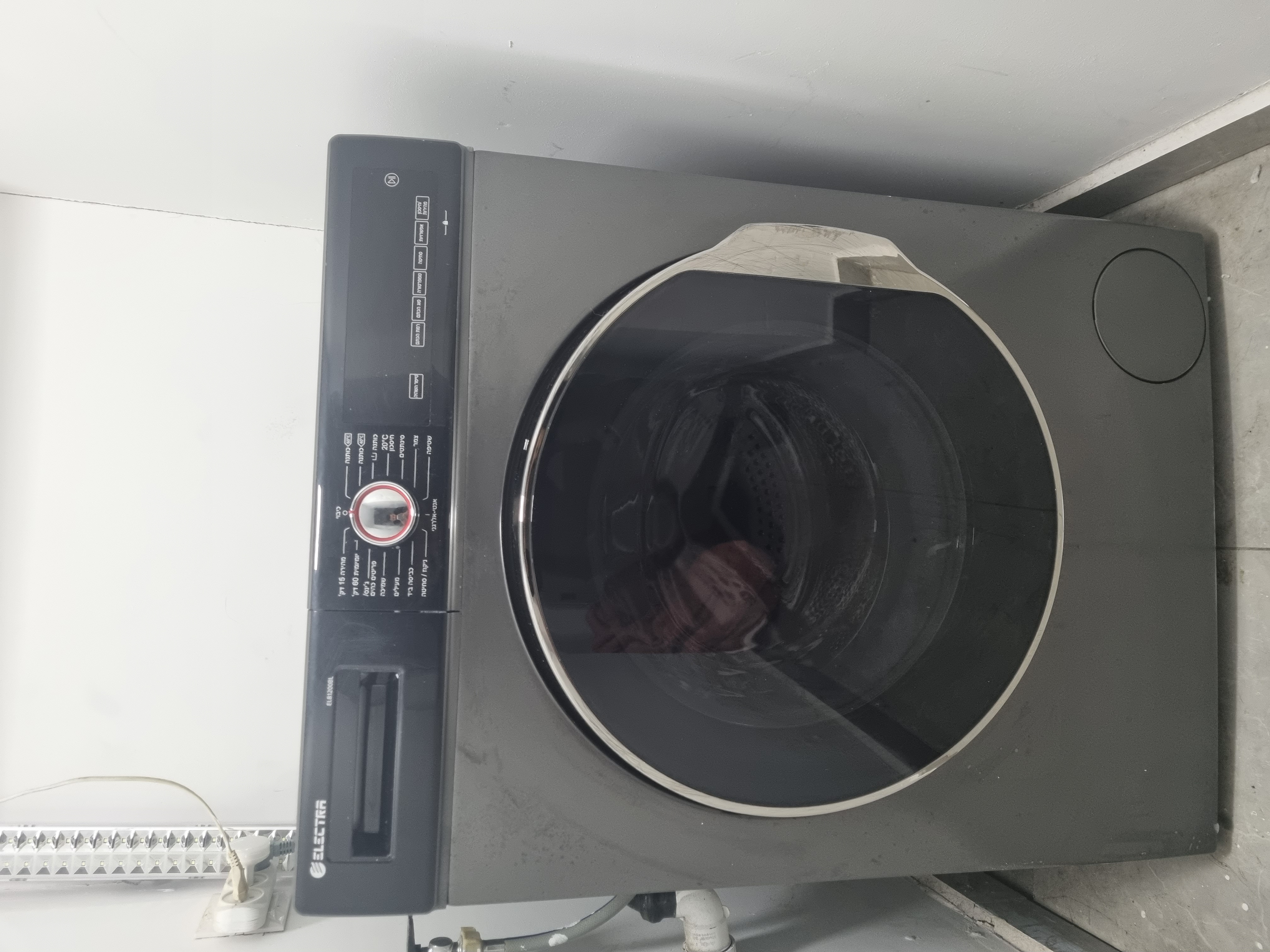 תמונה 2 ,מכונת כביסה אלקטרה למכירה בתירוש מוצרי חשמל  מכונת כביסה