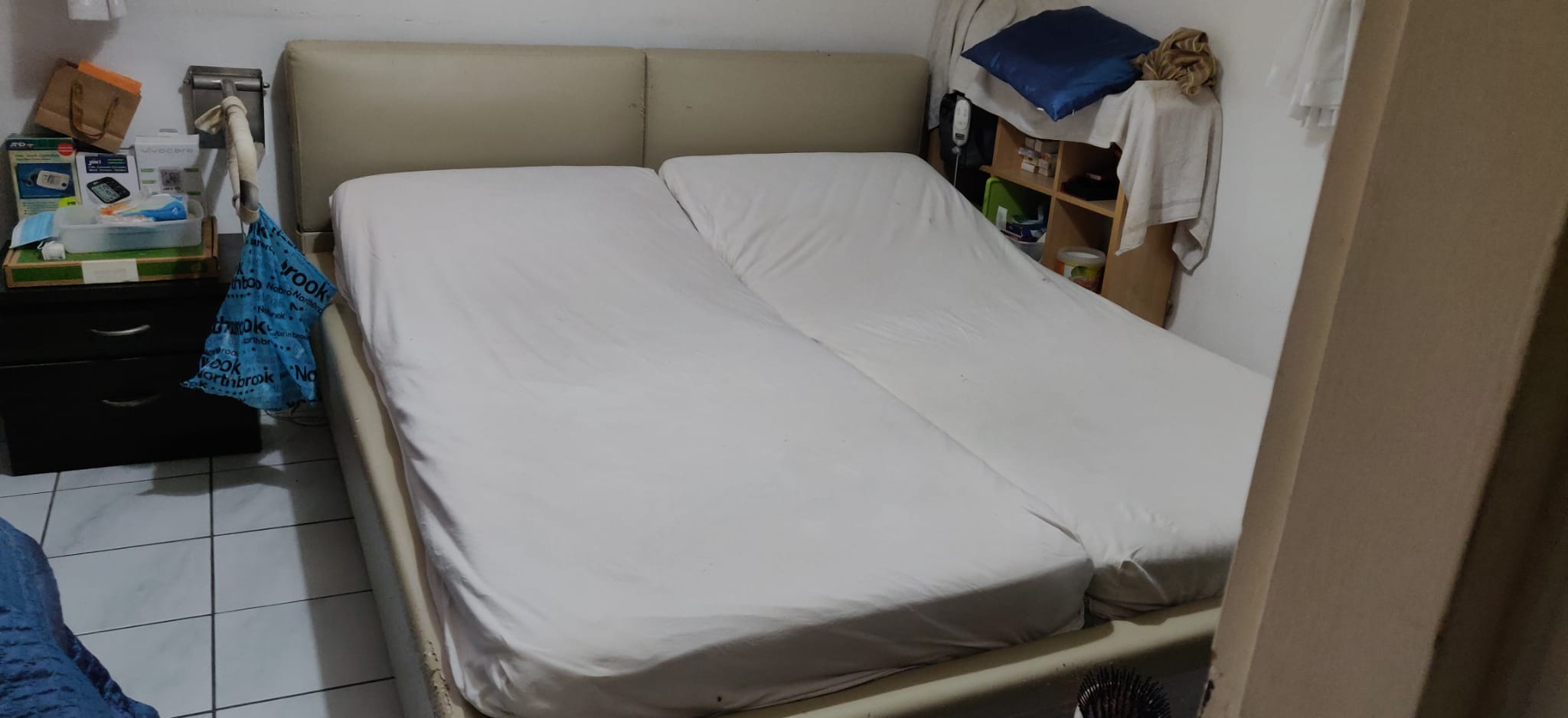 תמונה 1 ,מיטה זוגית מתכווננת חשמלית למכירה בחולון ריהוט  מיטות