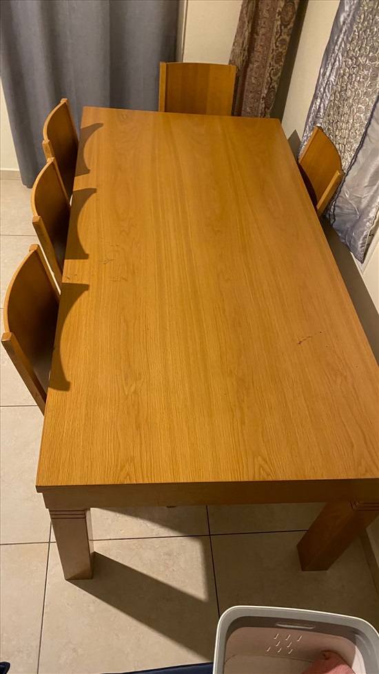 תמונה 2 ,שולחן מעץ אלון  למכירה בצפת ריהוט  שולחנות