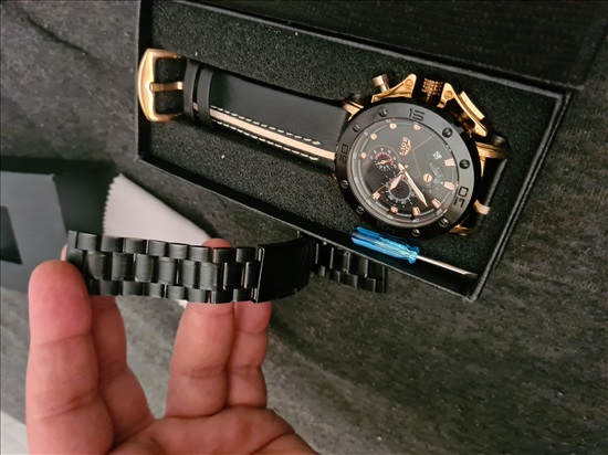 תמונה 6 ,שעון כרונוגרף אלגנטי איכותי 47 למכירה בפרדס חנה-כרכור תכשיטים  שעונים