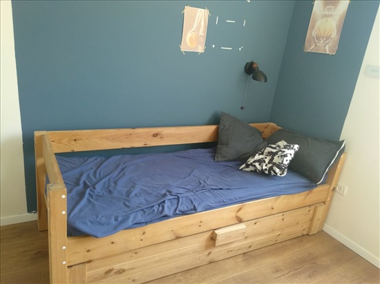 תמונה 2 ,מיטה עץ מלא למכירה בעלי זהב ריהוט  ריהוט לחדרי ילדים