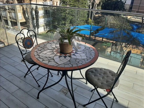 תמונה 1 ,כיסאות ושולחן למרפסת או לגינה למכירה ברמת גן ריהוט  ריהוט לגינה