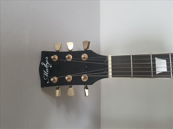 תמונה 2 ,גיטרה חשמלית עבודת יד סגנון לס למכירה בירושלים כלי נגינה  גיטרה חשמלית