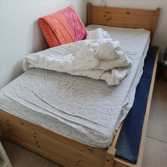 תמונה 1 ,מיטת יחיד+מיטת אורח למכירה בגני תקווה ריהוט  מיטות