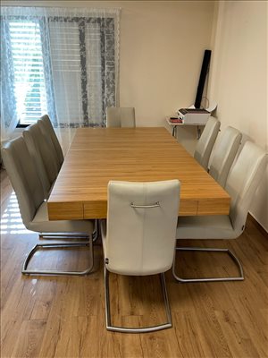 שולחן סלון וכסאות 