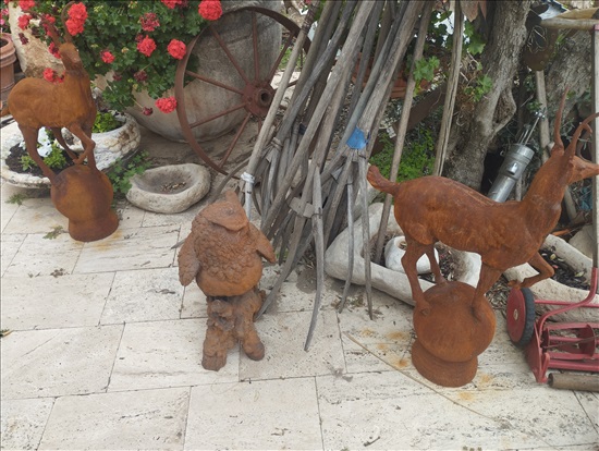 תמונה 3 ,פסלים מברזל יצוק למכירה ביהוד מונוסון אומנות  פסלים
