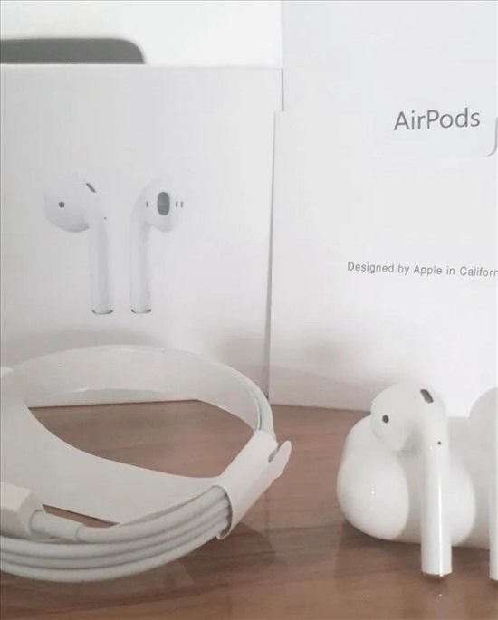 תמונה 1 ,אוזניות איירפודס דור 2 למכירה באשדוד מוצרי Apple  אחר