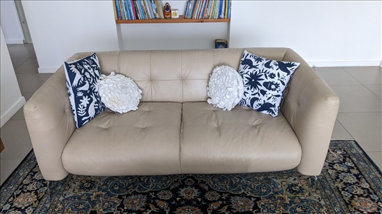 תמונה 2 ,ספה דו מושבית וספה תלת מושבית  למכירה בנווה גן ריהוט  ספות