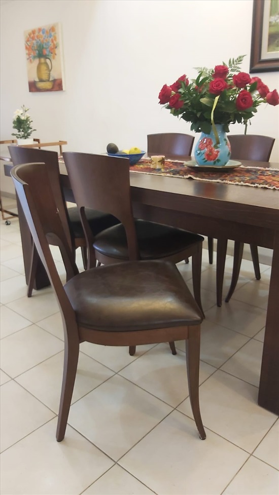 תמונה 2 ,שולחן פינת אוכל  וכיסאות למכירה בחיפה ריהוט  שולחנות