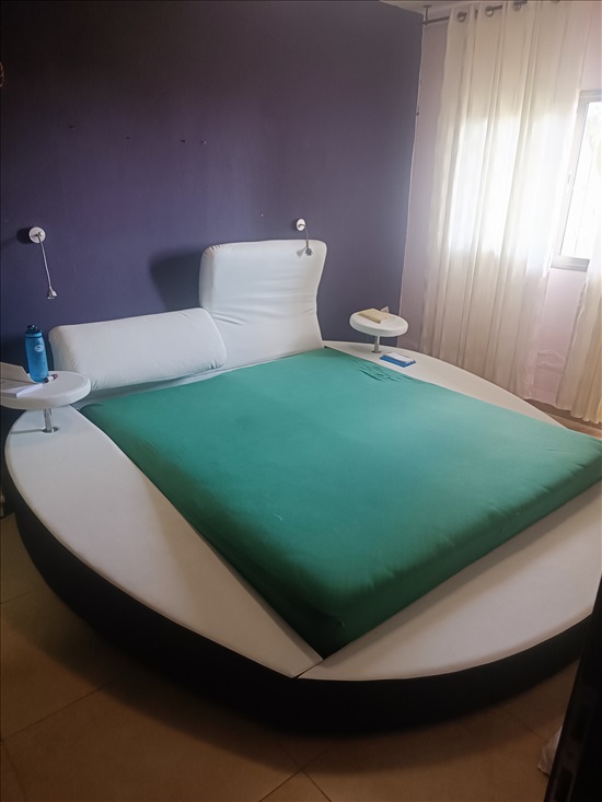 תמונה 1 ,מיטה עגולה  למכירה בחיפה ריהוט  חדרי שינה