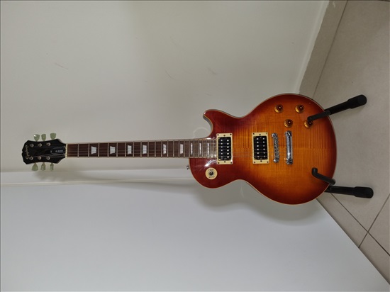 תמונה 4 ,גטרה אפיפון לספול+מגבר מוסטנג1 למכירה באשקלון כלי נגינה  גיטרה חשמלית