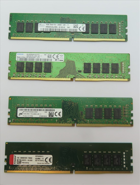 תמונה 2 ,זיכרון DDR4 16GB למחשב נייח למכירה בחולון מחשבים וציוד נלווה  כרטיס זכרון
