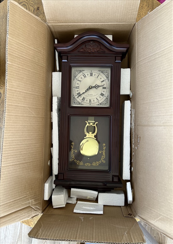 תמונה 2 ,שעון מטוטלת מעץ איכותי!!! למכירה בפתח תקווה ריהוט  שעון קיר