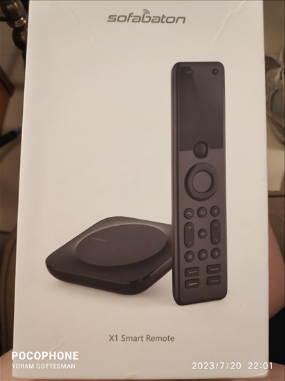 תמונה 1 ,Sofabaton X1 Smart Remote למכירה ברמת גן מוצרי חשמל  שלטים