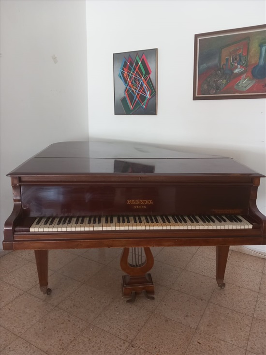 תמונה 2 ,פסנתר כנף תוצרת Pleyel למכירה בתל אביב כלי נגינה  פסנתר