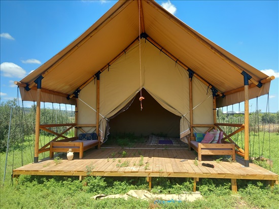 תמונה 1 ,אוהל גלמפינג למכירה בבנימינה-גבעת עדה מבנים ניידים  צימר